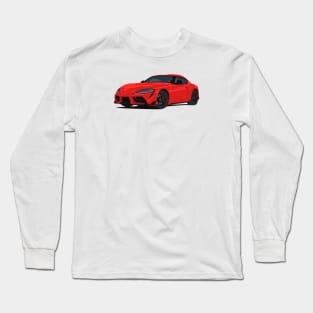 Supra 5th Generation GR A90 red Long Sleeve T-Shirt